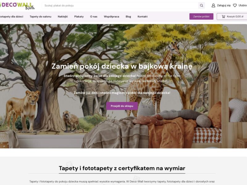 Cięcie fototapety z dużym wzorem bez utraty kadru